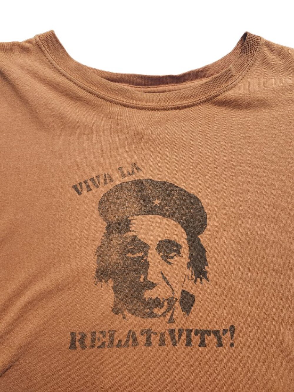 Einstein “Viva La Relativity!” Graphic Tee – XXL – Science Parody